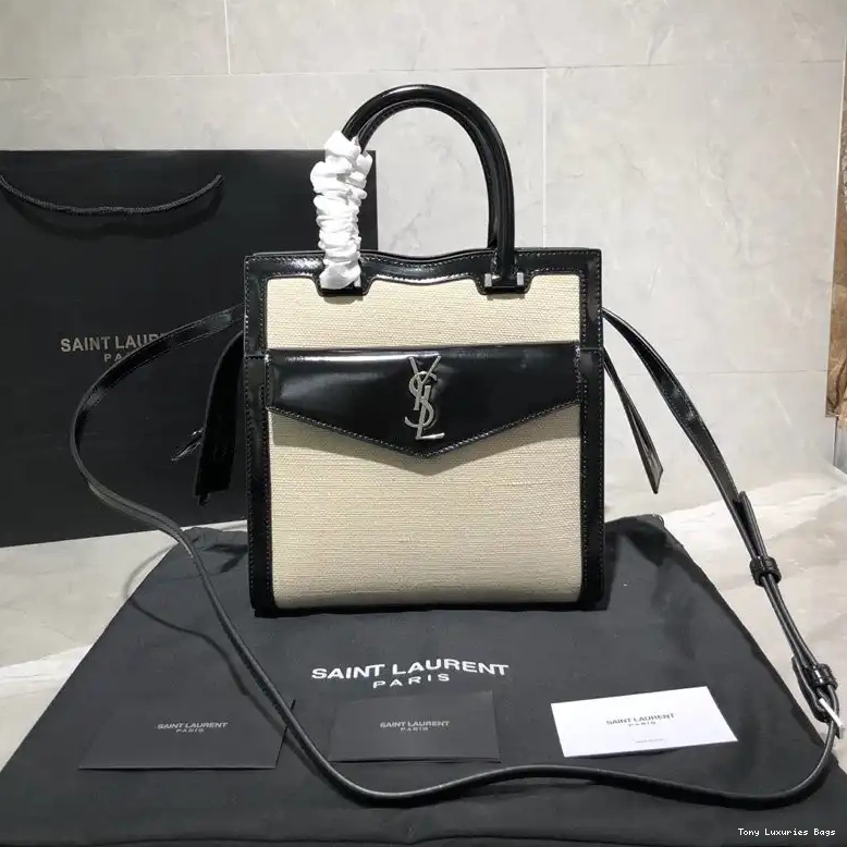 SMALL YSL TOTE UPTOWN 0702